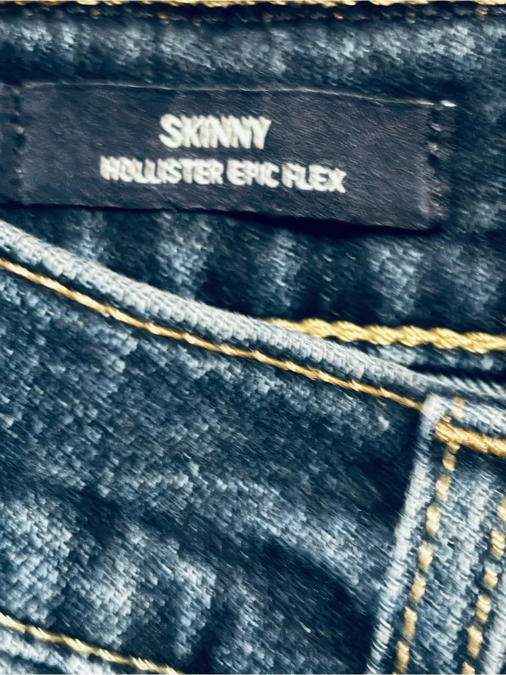 Hollister Dark Indigo Skinny Jeans